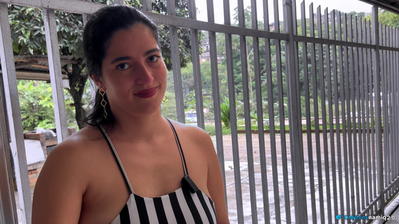 Roxxan: My Neighbor Fucks My Ass Hard, and His Semen Stays...