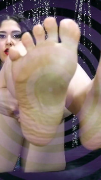 Mesmerizing Bare Foot Worship