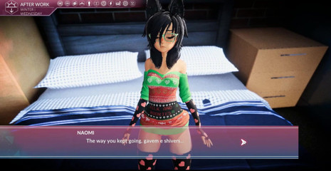 Cumming Gaming: Our apartment [Xmas Hentai porn play], ep.4 - Romantic couch sex for...