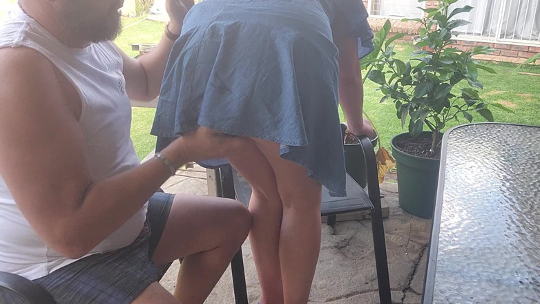 Sparowdox: Fucking My Neighbor's Slut Wife Outdoor