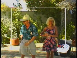 American Idol X: Sexy big boobs blonde pussy fucking in the garden