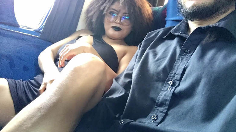 NEGRITA SEXY: Commuter Desire: Mature Latina MILF Picks up a Stranger on...