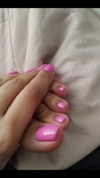 New pedi and mani