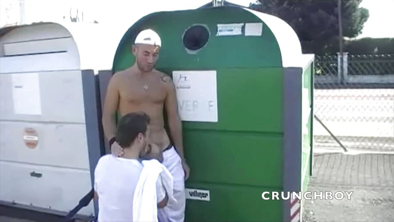 Jess Royan XXX: Sportive boy fucked in exhib outdoor