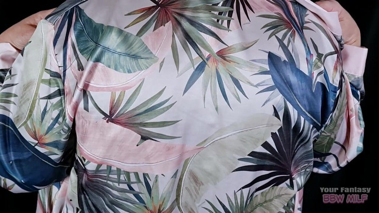 BBW_Wife: Retro kalhotky babičky a podprsenka - Moje zralá milf chlupatá kunda...