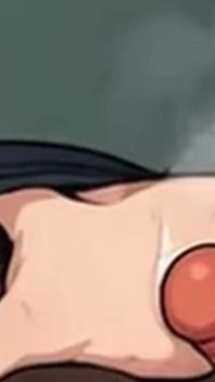 Waifu Sekreterare POV - Närbild, retas, Sock Pull och Naughty Play
