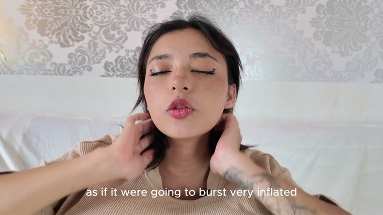 KiyuSweetCrazy: Body Inflation Big Tits and Belly