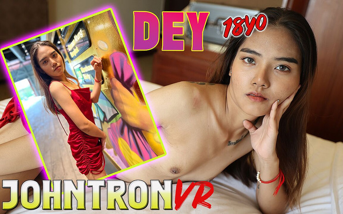 JohnTronVR: Pelajar Thai kurus sukakan batang seni dan pelancong