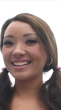 Hot Teen Asian Teen Miko Sinz Is Good with Handjob and Riding Huge White Cock