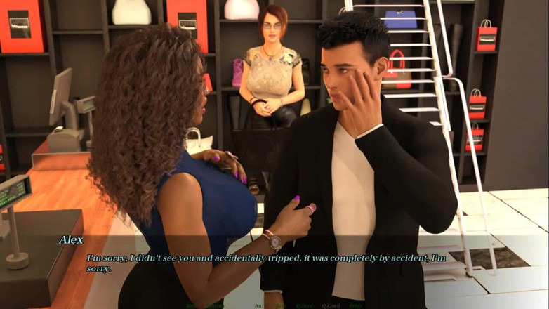 Dirty GamesXxX: Horyzons: me and two silly sexy girls in a boutique...