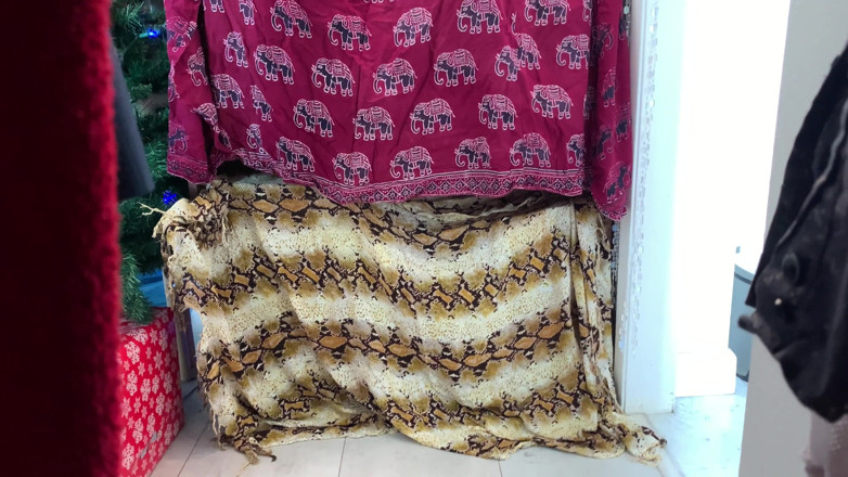 Erin Electra: Bersembunyi di lemari dan menonton ibu tiri (pov)