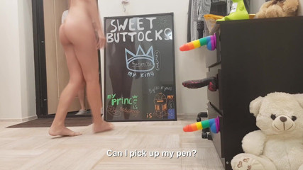 SweetButtocks: I Meet the Delivery Guy Naked