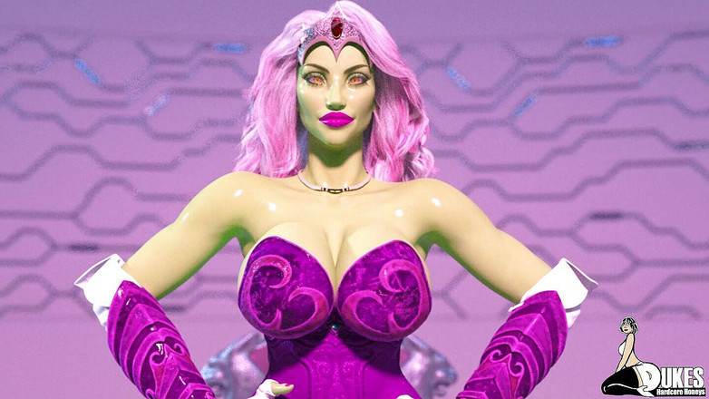 Dukes Hardcore Honeys: Інопланетянин проти великого чорного члена