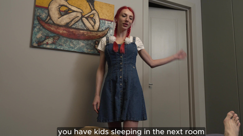 Martin Spell: Eine rothaarige Nanny ist nicht nur bereit, im Haushalt zu...