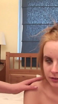 Cuffed Teen Gets Fucked by 3 Mature Women