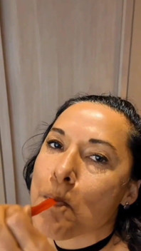 Swallowing Cum From Condom