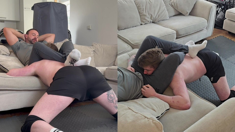 Mr Britain X: Alpha spanks sua tatuadagymcub