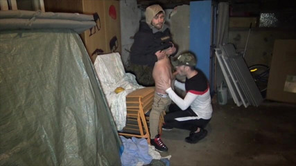 Gaybareback: Twink fodida pelo straigth Ricky Blue