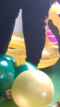Ballongirlande: Wie lange bleiben die Ballons unversehrt?