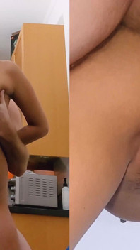 Latina-streberin spielt in ihrem ersten hardcore-porno