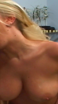 Riley Evans a big unfaithful slut with two provocative boobs and platinum blonde rides a hard cock with her pussy