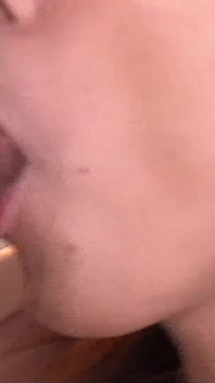 Skinny Asian teen get cumshot in threesome with step dad uncensored