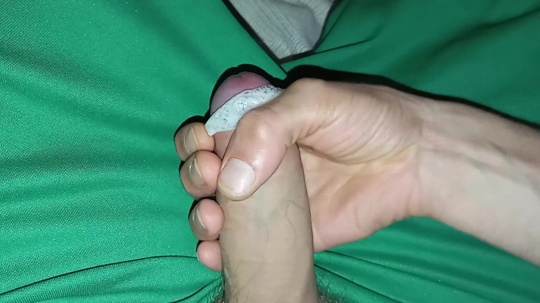 Elvissc: Spectacular Playful Cumshot of Esta Bonita Huge Cock Recorded with...