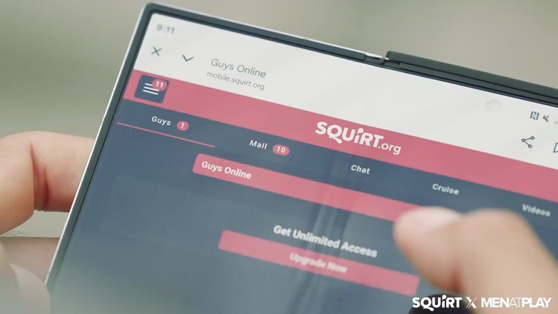 Squirt Studios: Nadržená Alexandro Cabrera a Tom Storm venku bez kondomu