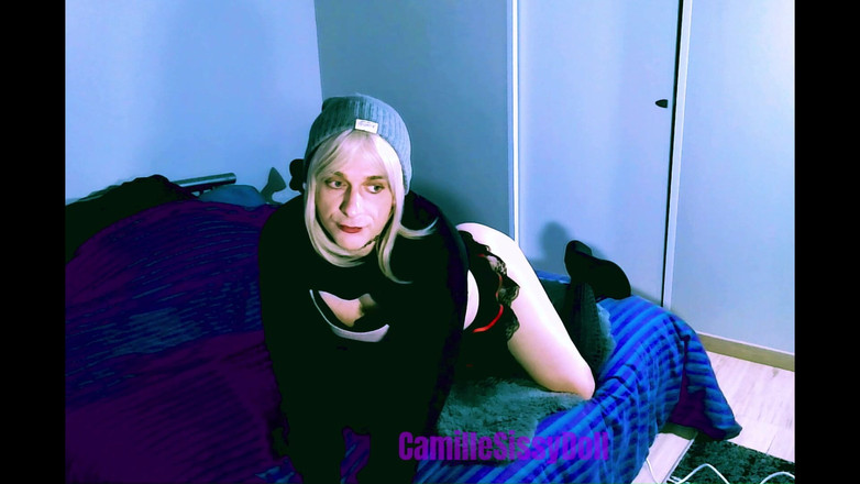 SissyfrenchDoll: Tengere blonde Sissy.mp4