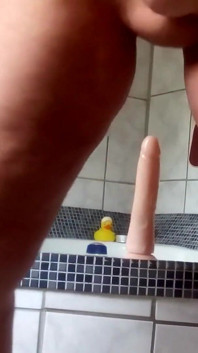 Consolador caliente montado