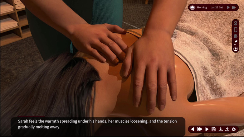 Johannes Gaming: Whispers of Desire - Faithfull Path 12 Sarah Went to the Massage...