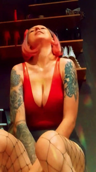 Lady Angela Solo Spit Fetish Pleaser Heels Fishnets