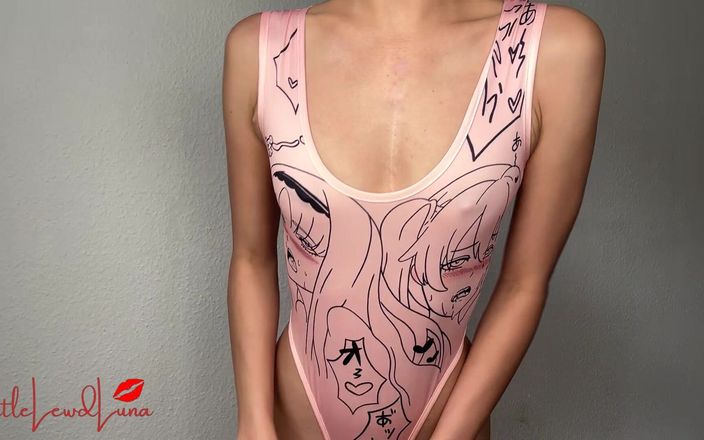 Little Lewd Luna: Japanese Bodysuits Try on Haul with Asian Girl