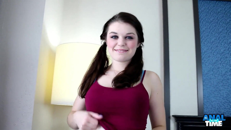 All Anal All the Time: Anastasia Rose creampie my teen ass!