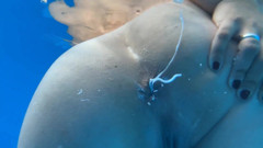 FoxyandTed: It must be underwater love, ass creampie
