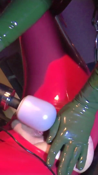 Thumbnail of Latex Chicks Seduce Their Friend