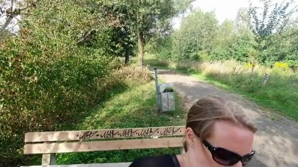 UserBitch1: Short Fast Outdoor Creampie
