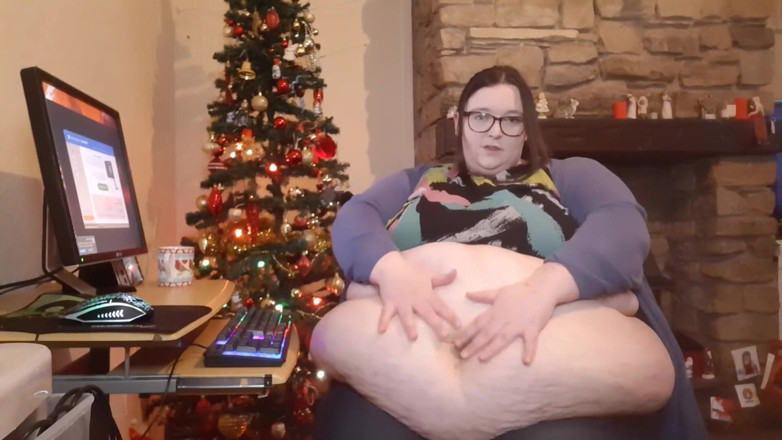 SSBBWLadyBrads: Najgrubsza dziewczyna w pracy brzuch ściera się