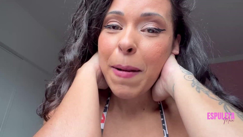 Espuleta Maia: Punheta Guiada Com Tetas E Muito Tesao