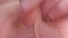 Redhairy4u: Meu pequeno xixi deslizando no pau