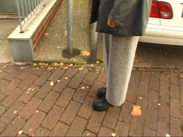 German Classic Porn videos: Ines, german blonde, outdoor pick up