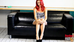 Fucked Feet: Catherine Foxx'un boyutu 8 feet!