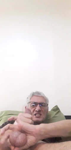 Monstrous Cock Man Masturbates Himself Big and Thick Cock