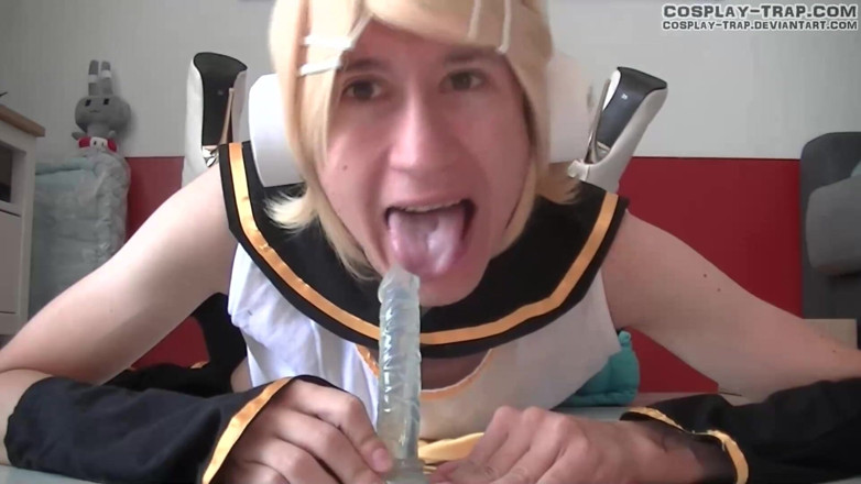 RosalinaxGirl: Travestito cosplay rin k. Cavalcata anale