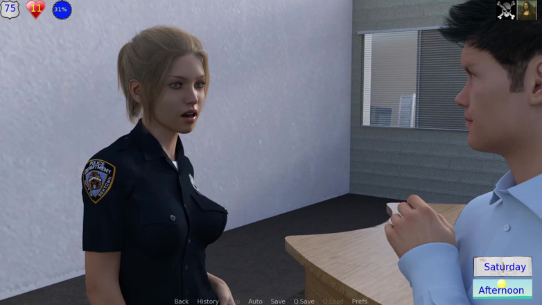Wickedgammes studio: La polizia arrapata (parte 17) con voce
