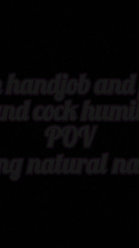 Pretty Slut with Long Natural Nails Jerks You off and Inserts Into the Peehole