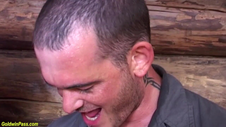 Lederhosen Gangbang: Mountain fuck fest orgia