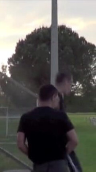 Niesamowite na stadionie piłkarskim