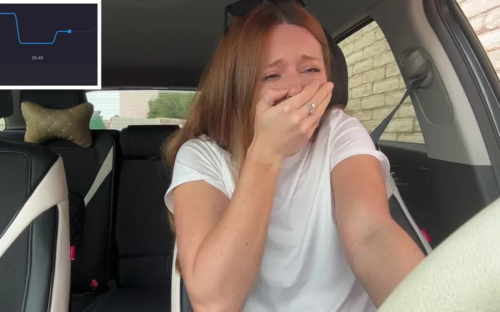 Nadia Foxx: Braless Pit Stop in the Drive Thru with My Lush...