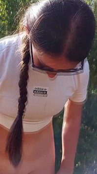 Kissa med super hottie modell